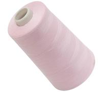 AERZETIX - C72572 - Bobina cónica de hilo de coser 120 (40/2) 4000 m - en poliéster - color rosa bebé - confección mercería cuerda cordón costura ropa marroquinería