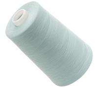 AERZETIX - C72709 - Bobina cónica de hilo de coser 120 (40/2) 4000 m - en poliéster - color verde turquesa claro pastel - confección mercería cuerda cordón costura ropa marroquinería