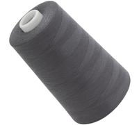 AERZETIX - C72909 - Bobina cónica de hilo de coser 120 (40/2) 4000 m - en poliéster - color gris oscuro - confección mercería cuerda cordón costura ropa marroquinería