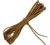 AERZETIX - C73409 - Cordón Hilo Plano en Terciopelo Falso Ante 2.5x1.5mm x 4m - Color marrón - Pulsera Collar proyectos creativos artesanía Gamuza Embalaje Regalos pasatiempo Creativo joyería