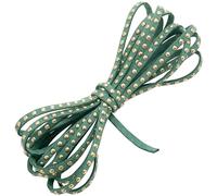 AERZETIX - C73447 - Cordón de decoración 5mm x 3m Efecto Garras - en poliéster - Color Verde - Pulsera Collar artesanía Embalaje pasatiempo Creativo joyería