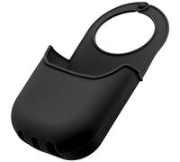 AERZETIX - C73698 - Organizador de Fregadero Porta Esponja Colgante 200x100x45mm con 1 Bolsillo de Almacenamiento - Cocina Goteo jabón baño - en Silicona - Color Negro