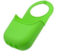 AERZETIX - C73702 - Organizador de Fregadero Porta Esponja Colgante 200x100x45mm con 1 Bolsillo de Almacenamiento - Cocina Goteo jabón baño - en Silicona - Color Verde