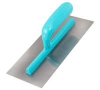 AERZETIX - C75534 - Llana de acabado talocha espátula plataforma sin dientes - herramienta manual para construcción - albañilería mampostería yeso - mango de plástico - acero