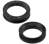 AERZETIX - C76518 - Juego de 2 juntas axiales V-ring Ø22mm - diámetro del eje Ø24-27mm - temperatura de funcionamiento -40 +100°C - en caucho NBR