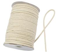 AERZETIX - C76692 - Bobina de cordón hilo retorcido 700 g para macramé ⌀5mm x 100 m - en algodón - color natural - ovillo pasatiempo creativo mercería decoración