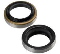 AERZETIX - C77060 - Juego de 2 juntas de estanqueidad simple en "ZZ" para cilindro hidráulico Ø del eje 25mm - Ø exterior 35mm - en caucho NBR