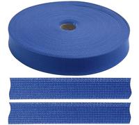 AERZETIX - C77545 - Rollo de cinta galón de poliéster 50 metros x 20mm - color azul - pasamanería ropa cojines edredones