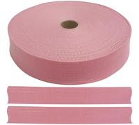 AERZETIX - C77556 - Rollo de cinta galón de poliéster 50 metros x 25mm - color rosa - pasamanería ropa cojines edredones