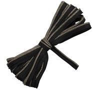 AERZETIX - Cinta galón decorativо con ribete 4.5 metros x 10 mm - en poliéster - color negro y dorado con efecto metalizado - para costura manualidades decoración proyectos creativos