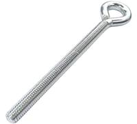 AERZETIX - Juego de 10 piezas - cáncamo a rosca M6x80 - Ø6x80mm - acero galvanizado - bricolaje - herramientas de montaje/ferretería - C47820