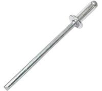 AERZETIX - Juego de 100 remaches ciegos estándar Ø3x8mm aluminio/acero - DIN 7337 A - remache pop con ruptura de vástago - C48094