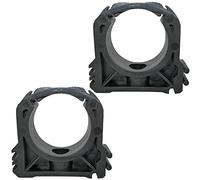 AERZETIX -Juego de 2 Abrazaderas de Montaje en Pared para Tubo Ø40mm - Soporte Guía de Plástico