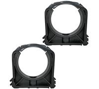 AERZETIX - Juego de 2 Abrazaderas de Montaje en Pared para Tubo Ø63mm - Soporte Guía de Tubo - en Plástico