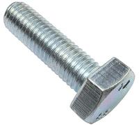 AERZETIX - Juego de 20 Pernos M10x35 - Cabeza Hexagonal - Ø10x35mm - DIN 933 - Clase 8.8 - Acero Galvanizado - Color Plata - Bricolaje - Herramienta de Montaje/Ferretería