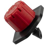 AERZETIX - Juego de 25 goteros ajustables de riego automático 0-70 litros por hora l/h | sistema por goteo equipo de irrigación para jardinería | en plástico