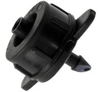 AERZETIX - Juego de 25 goteros de riego con caudal 2 litros por hora l/h - sistema de riego por goteo equipo de irrigación para jardinería - en plástico - color negro