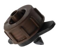 AERZETIX - Juego de 25 goteros de riego con caudal 8 litros por hora l/h - sistema de riego por goteo equipo de irrigación para jardinería - en plástico - color marrón