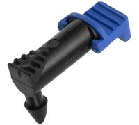 AERZETIX - Juego de 25 goteros de riego externos desmontables con caudal 8 litros por hora (l/h) - sistema de riego por goteo para jardinería - en plástico - color azul