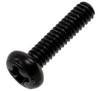 AERZETIX - Juego de 25 tornillos metálicos M2x8 mm con cabeza PH1 | para montaje y fijación de elementos metálicos | acero de color negro