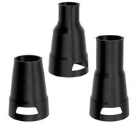 AERZETIX - Juego de 3 adaptadores para Tubo de aspiración | Compatible con Karcher WD3 aspiradora, Sierra de calar Bosch PST 650, lijadora Makita BO5030 y 9910, Sierra Circular Bosch PKS 40
