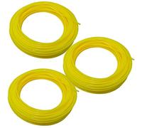 AERZETIX - Juego de 3 - Hilo de Nylon 1.65mm x 15m para Podadora/Trimmer a Césped - Cordón de Nylon - Perfil Redondo - Cuerda de Recambio para Recortadora - Césped/Cortacésped - de Plástico - C47018