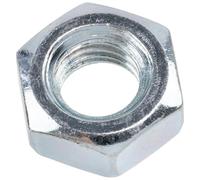 AERZETIX - Juego de 30 Tuercas hexagonales M10x1.5mm de 6 caras con rosca métrica - en acero galvanizado - color plata - ideal para electrónica bricolaje y proyectos mecánicos