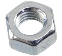 AERZETIX - Juego de 30 Tuercas hexagonales M7x1mm de 6 caras con rosca métrica - en acero galvanizado - color plata - ideal para electrónica bricolaje y proyectos mecánicos