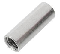 AERZETIX - Juego de 5 tuercas cilíndricas de unión M12x40 mm alargadas de acero inoxidable A2 | para modelismo ensamblaje mecánico y trabajos manuales