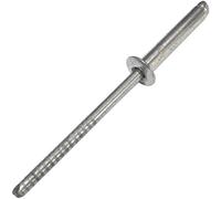 AERZETIX - Juego de 50 remaches ciegos estándar Ø3x16mm con cabeza plana en acero inoxidable A2 - DIN 7337 A - remache pop con ruptura de vástago - C48282