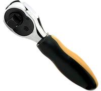 AERZETIX - Llave de carraca doble cabeza reversible 1/4 y 3/8x145 - Número de dientes 72 - Llave manual rápida multifuncional - Mango recto antideslizante - en acero CR-V - Color plata - C45099