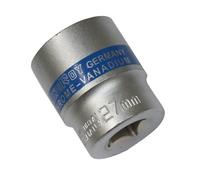 Aerzetix - Llave de vaso - Hexagonal 27 mm- 1/2” -CrV - C2199