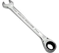 AERZETIX - Llave Plana combinada extremo abierto/Clásico 13mm - a Llave de trinquete 13mm Anillo/Ojo 12 lados - Reversible/Métrico - en CR-V - para Apriete/Ensamble - Mango Recto Pulido - C45592