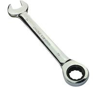 AERZETIX - Llave Plana combinada manual extremo abierto/Clásico 24mm - a Llave de trinquete 24mm Anillo/Ojo 12 lados - Métrico - CR-V - para Apriete/Ensamble - Mango Recto Pulido - DIN 3113 - C45509