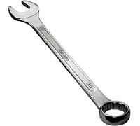 AERZETIX - Llave Plana combinada métrica 30mm - extremo abierto y anillo/ojo 12 lados - en acero CR-V para Apriete/Ensamble - Mango recta - DIN 3113 - Color plata - C45569