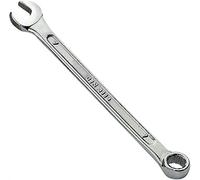 AERZETIX - Llave Plana combinada métrica 7mm - extremo abierto y anillo/ojo 12 lados - en acero CR-V para Apriete/Ensamble - Mango recta - DIN 3113 - Color plata - C45573