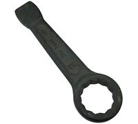 AERZETIX - Llave poligonal de golpe reforzada 32mm - llave de impacto métrico a ojo - DIN 7444 - longitud 195mm - 12 lados bi-hexagonal - en acero CR-V - C46506