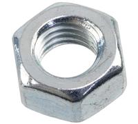 AERZETIX - Lote de 120 tuercas hexagonales M7 con rosca métrica - acero zincado - color plata - montajes mecánicos y electrónicos - proyectos bricolaje