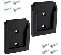 AERZETIX Lote de 2 soportes de pared para baterías compatible con Metabo 18V / 14.4V sistema CAS/incompatible con Metabo HPT anteriormente Hitachi o baterías antiguas de 12V