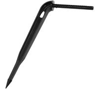 AERZETIX - Lote de 25 Piquetas gotteras de 30° con un caudal de 2 litros por hora (l/h) para microtubos de Ø5 mm - sistema de riego por goteo, riego automático, jardinería - de plástico