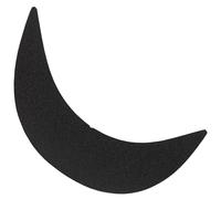 AERZETIX - Lote de 5 paneles plásticos para viseras de gorras - 45 mm - color negro - accesorios para sombreros DIY y costura creativa