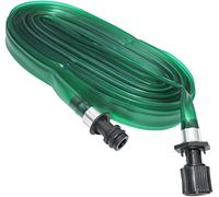 AERZETIX - Manguera plana de riego por goteo en goma Ø16mm - longitud 7.5m - con racor rápido - herramienta de jardín - C48775