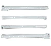 AERZETIX: Par de guías de rodillo correderas para cajones 25kg (30cm)