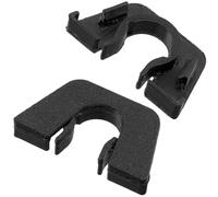 AERZETIX - Set de 2 clips de sujeción para la bandeja trasera | compatible con Fiat 500