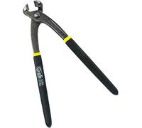 AERZETIX - Tenazas/Alicates rusos para atar alambre 230mm - Alicates para cortar alambre para barras de refuerzo de hormigón - DIN 5743 - Bi-funcional - Mango antideslizante - Acero - C45786