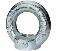 AERZETIX - Tuerca anulares - Anillo de Elevación/Ojo M20 - Acero galvanizado - Rosca hembra - Ojal de grúa - Bricolaje - Color plata - C45445
