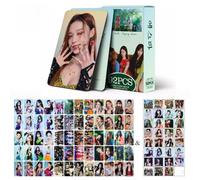 Aes-pa - 60 tarjetas fotográficas + 32 pegatinas, 92 postales láser "MY" Karina Winter Ningning Giselle (mejores cosas)