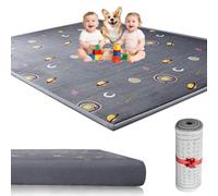 AESEMYYZ Alfombra Bebe Gruesa Antideslizante 100 x 250 cm 2cm Alfombra De Habitacion Bebe Lavable Moderna, Manta Juegos Bebes, Colchoneta Suelo Niños para Habitación Infantil, Alfombra de área