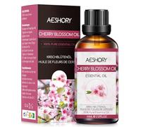 AESHORY Aceite Esencial de Flor de Cerezo 50ML, Natural Aceite de Flor de Cerezo, Aceites de Fragancia Aromaterapia Premium para Humidificador, Masaje, Baño, Cuidado la Piel, Relajación y Calma