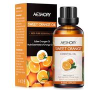 AESHORY Aceite Esencial de Naranja Dulce 50ML, Natural Aceite de Aromaterapia de Naranja Dulce, Aceites de Fragancia Premium para Humidificador, Masaje, Baño, Cuidado la Piel, Relajación y Calma